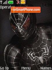 Spiderman Black tema screenshot