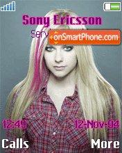 Скриншот темы Pink Avril