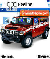 Скриншот темы Hummer 04