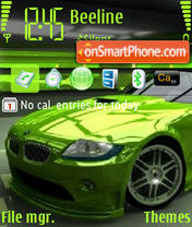 Bmw 6 tema screenshot