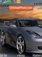 Toyota Celica tema screenshot