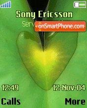 Heart Leaf tema screenshot