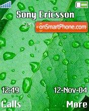 Green tema screenshot