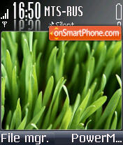Capture d'écran Grass Windows thème