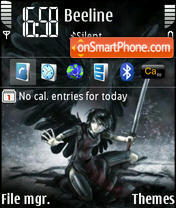 Black Krila theme screenshot