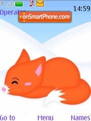 Snow Fox es el tema de pantalla