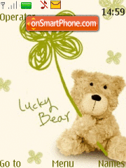 Bear And Clover theme screenshot