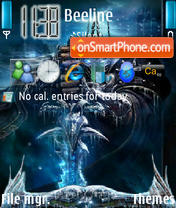 Wrath Of The Lich King v3.0 theme screenshot