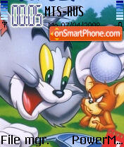 Скриншот темы Tom And Jerry 02