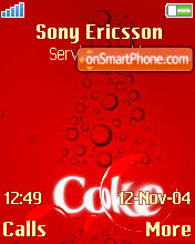 Coke 01 tema screenshot