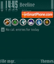 Primitive tema screenshot