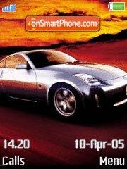 Nissan 350Z tema screenshot