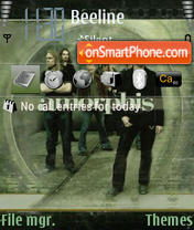 Amorphis Trigger theme screenshot