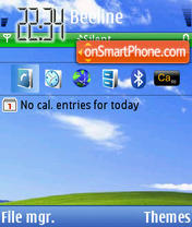 Xp 2010 theme screenshot