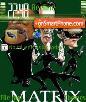 Capture d'écran Matrix 04 thème