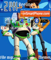 Toy Story 03 tema screenshot