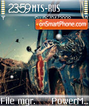 Abstract 13 tema screenshot