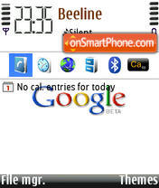 Google 03 theme screenshot