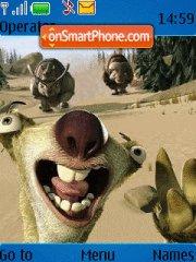 Ice Age theme screenshot