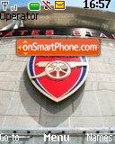 Arsenal tema screenshot