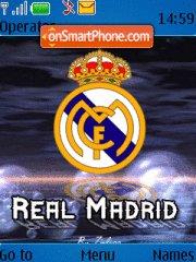 Real Madrid theme screenshot