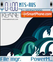 Keane Theme-Screenshot