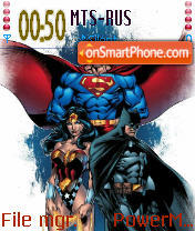 Justice League 01 tema screenshot