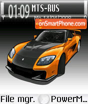 Rx7 tema screenshot