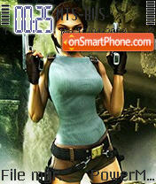 Скриншот темы Tomb Raider