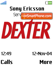 Скриншот темы Dexter Static