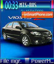 Toyota Vios 1.5Z es el tema de pantalla