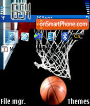 Basketball 02 tema screenshot