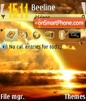 The Earth theme screenshot