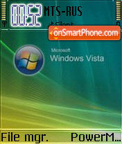 Vista Home S60v2 theme screenshot
