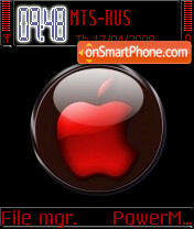 Apple S60v2 theme screenshot