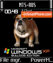 Capture d'écran XP Bulldog Edition S60v2 thème
