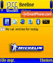 Michelin tema screenshot