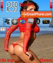 Hot Girl2 Theme-Screenshot