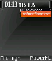 Dark Mac 2 DI theme screenshot