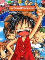 Скриншот темы One Piece 04