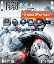 Crysis QVGA Theme-Screenshot