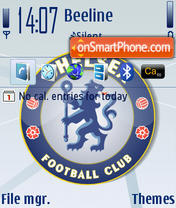 Chelsea FC 02 theme screenshot