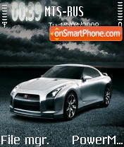 Skyline R35 GTR S60v2 es el tema de pantalla