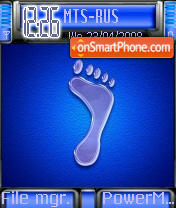 Frozen Footprint es el tema de pantalla