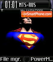 Capture d'écran SupermanV2 thème