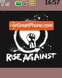 Скриншот темы Rise Against 04