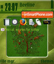 Musitree theme screenshot