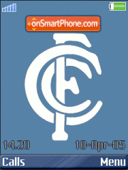 Carlton Fc Animated tema screenshot