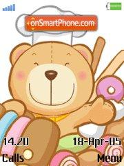 Teddy Bear tema screenshot