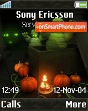 Halloween tema screenshot